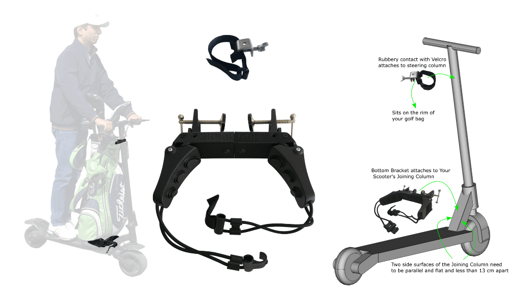 Rider Golf Bag for your Electric Scooter